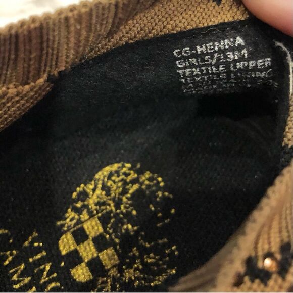 Vince Camuto Henna Leopard Animal Print Knit Slip On Chunky Sneakers Girls 13 M - Picture 10 of 10